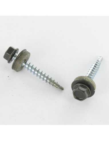 1 x Zelfborende schroef zeskantkop TH 4.8X35...