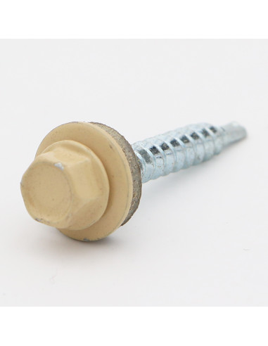 1 x Zelfborende schroef zeskantkop TH 4.8X35...