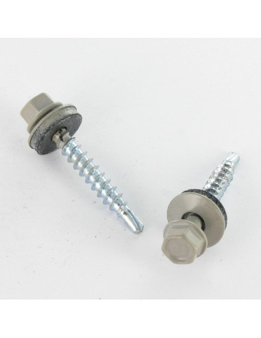 1 x Zelfborende schroef zeskantkop TH 4.8X35...
