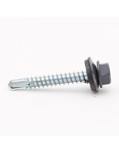 1 x Zelfborende schroef zeskantkop TH 4.8X35...