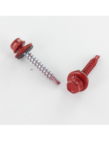 1 x Zelfborende schroef zeskantkop TH 4.8X35...
