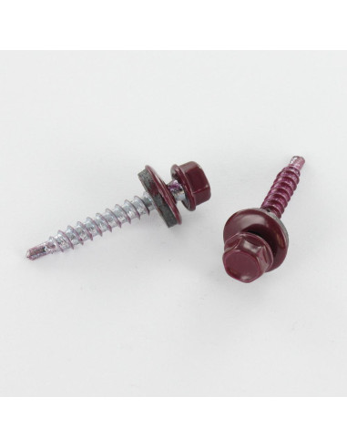 1 x Zelfborende schroef zeskantkop TH 4.8X35...