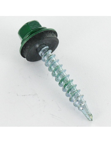 1 x Zelfborende schroef zeskantkop TH 4.8X35...