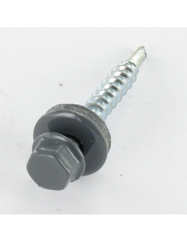 1 x Zelfborende schroef zeskantkop TH 4.8X35...
