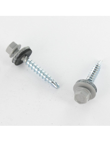 1 x Zelfborende schroef zeskantkop TH 4.8X35...