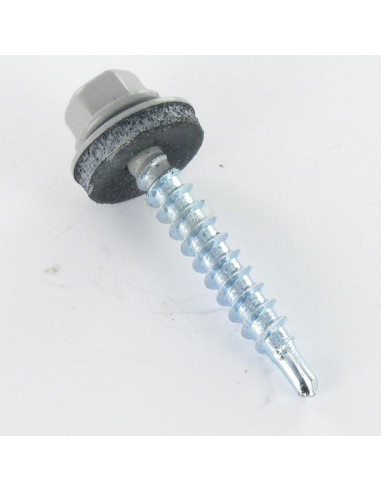1 x Zelfborende schroef zeskantkop TH 4.8X35...