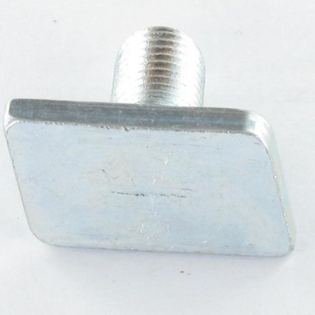 1 x Metalen schroeven T.LOSANGE M8X18 Wit verzinkt staal