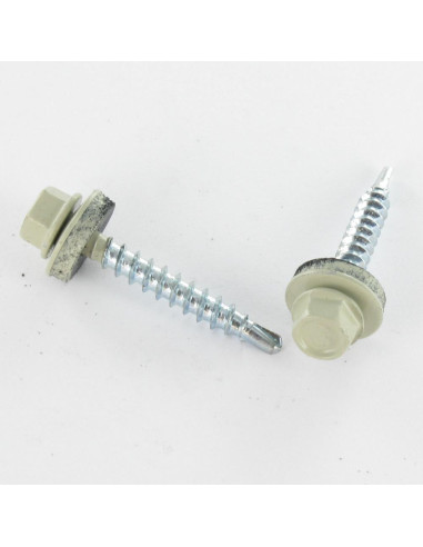 1 x Zelfborende schroef zeskantkop TH 4.8X35...