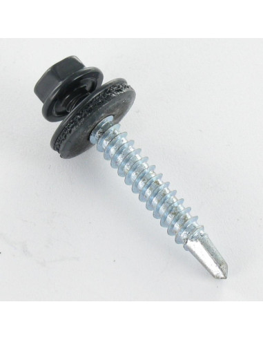 1 x Zelfborende schroef zeskantkop TH 4.8X35...