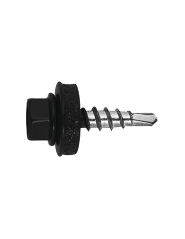 1 x Zelfborende schroef zeskantkop TH 4.8X35...