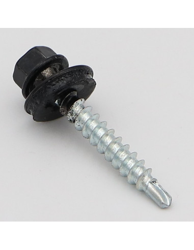 1 x Zelfborende schroef zeskantkop TH 4.8X35...