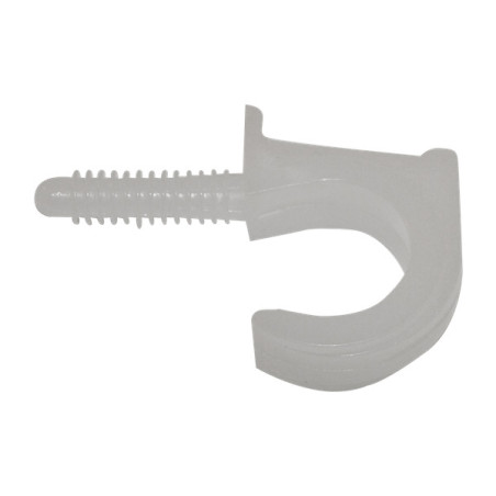 1 x Spijkerclip CLIPS EENVOUDIG voor Kabel van 24 Nylon