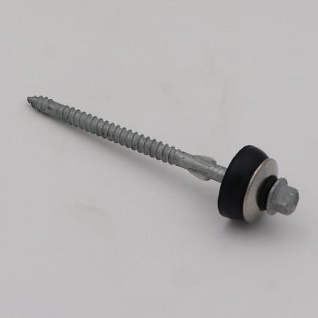 1 x Zelfborende schroef zeskantkop TH 6,5 x 105 anti-splijtpunt type 17 cut hoge corrosiebestendigheid Thermisch verzinkt