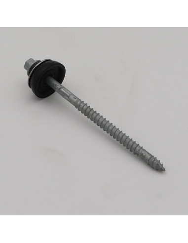 1 x Zelfborende schroef zeskantkop TH 6,5 x 105...