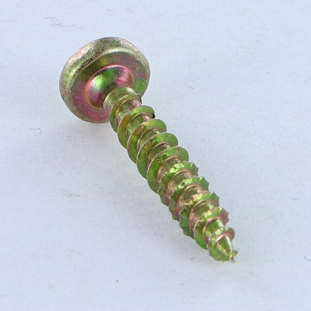 1 x Schroeven SPAX ronde kop Pozi PZ7 4X15 Bichromaat