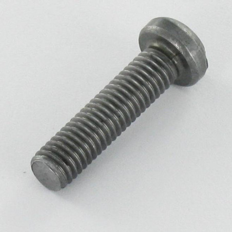1 x Metalen schroeven cilindrische kop Pozi met split M5X20 Ruw staal