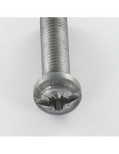 1 x Metalen schroeven cilindrische kop Pozi met...