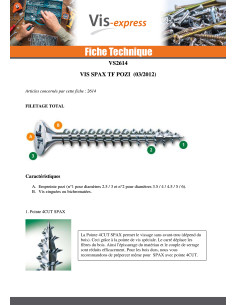 Schroeven SPAX gefreesde kop Pozi PZ7 3,5X35 kopdiameter... 2