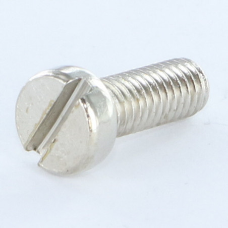 1 x Metalen schroeven cilindrische kop split M6X16 Nikkelstaal