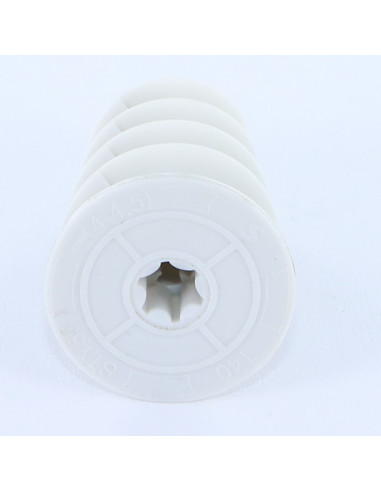 1 x Isolatie deuvel schroefdraad VET 34X85 Nylon