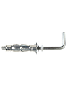Metalen plug 4X38 to Schroefduim Wit verzinkt staal