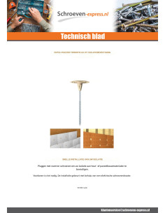 Plug en Schroeven Fischer ISOLEREND 6H-NT 6X100 2