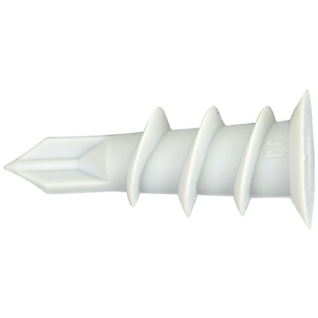 1 x Plug Nylon ZELFDOORMACHINE BORD GIPS 13X32