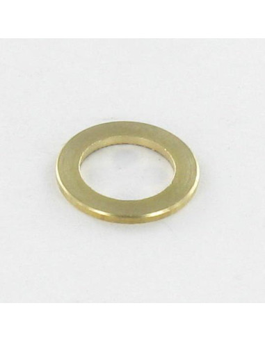 1 x Sluitring plat M5X10X1 Z Messing