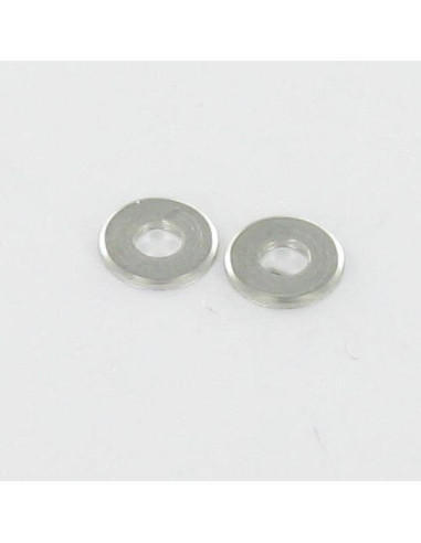 1 x Sluitring plat M6X14X1.2 M Messing nikkel