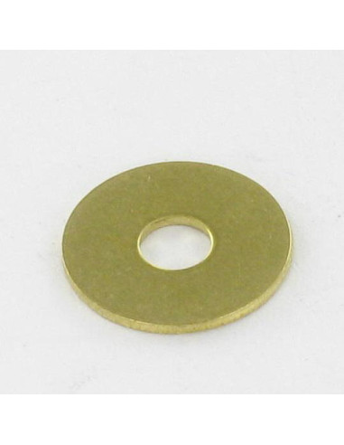 1 x Sluitring plat M4X14X0.8 L Messing