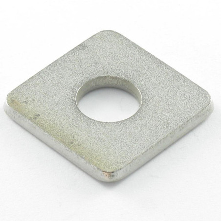 1 x Vierkante sluitring voor houtconstructie M10 11X30X3 RVS A2