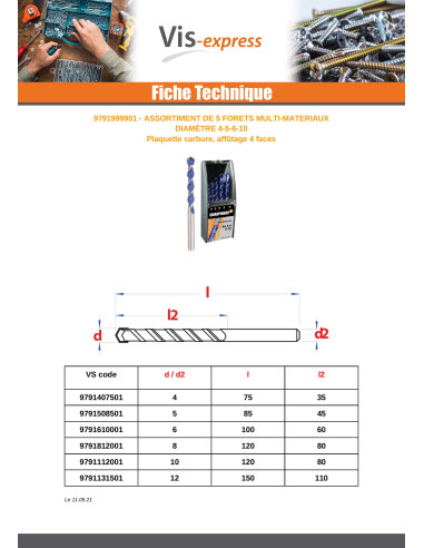 1 x Assortiment van 5 BOSSEN MEERDERE MATERIALEN