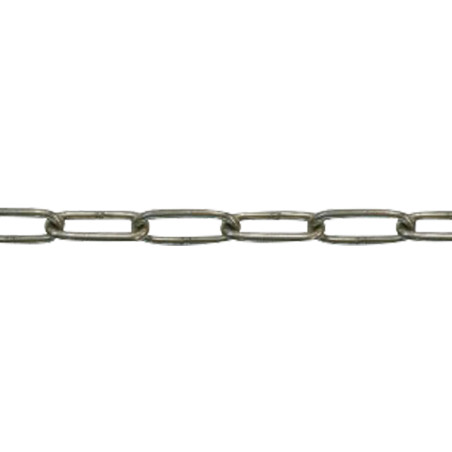 1 x M Ketting to MAIL lange diameter 10 A4 RVS (verkocht per meter)