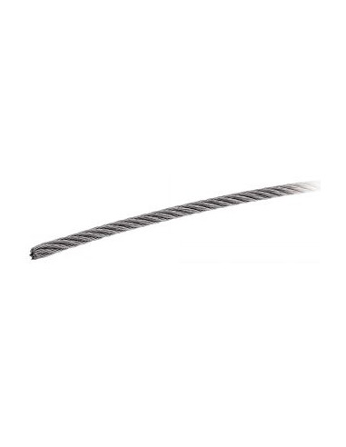 1 x Meter Flexibele kabel diameter 10 A4 RVS...