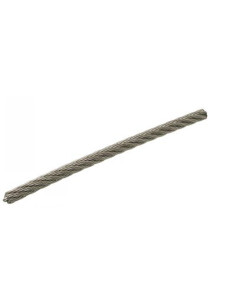 Meter Flexibele kabel diameter 2.5 A4 RVS 7x7...