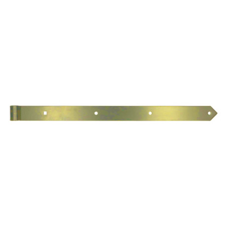 1 x Puntige duimheng voor draaibare luiken 16X600 Bichromaat