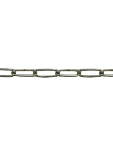 1 x M Ketting to MAIL lange diameter 1.5 A4 RVS...