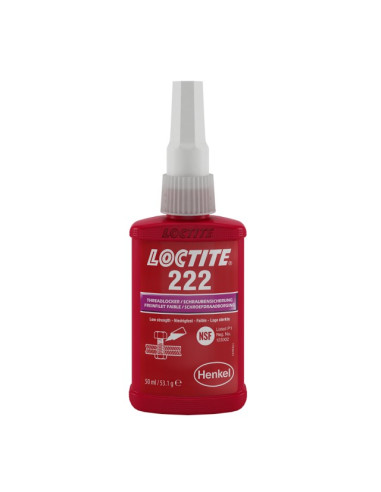 1 x Remdraad lage sterkte 50 ml Loctite 222