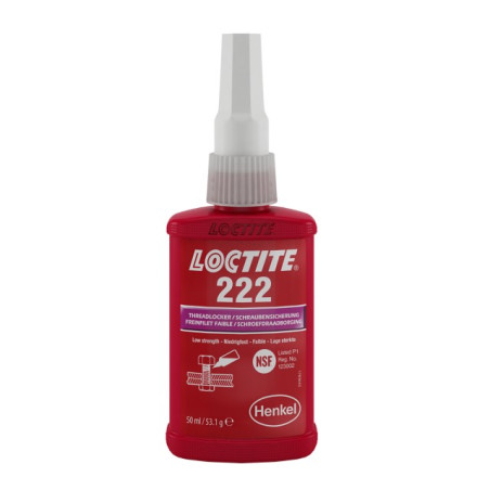 1 x Remdraad lage sterkte 50 ml Loctite 222