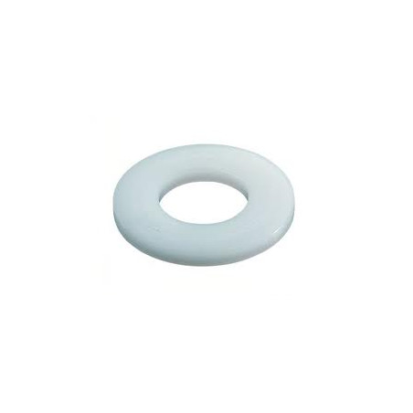 1 x Sluitring plat natuurlijk nylon M12X20X2
