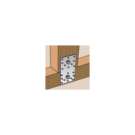 1 x Montageplaat D MONTAGE sendzimir 65X176