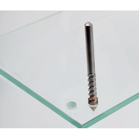 1 x Boor voor niet-gehard glas 4X80