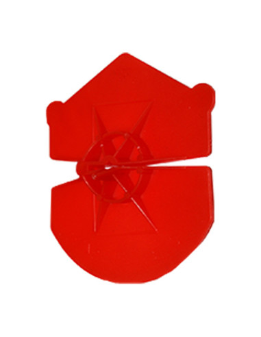 1 x SCHIJF D ISOLATIE universeel rood 65/75