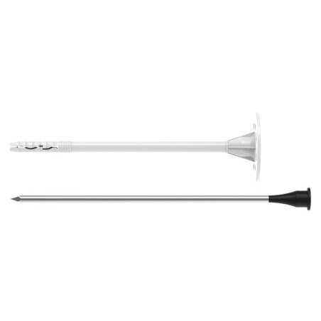 1 x Isolatie deuvel 10X160 en Nagel METALEN