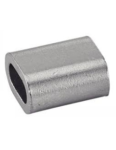 Hulsen voor Kabel diameter 5 Koper vernikkeld