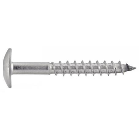 1 x Gevelschroef TORX T20 5,5X60 kopdiameter 12.3 RVS A2