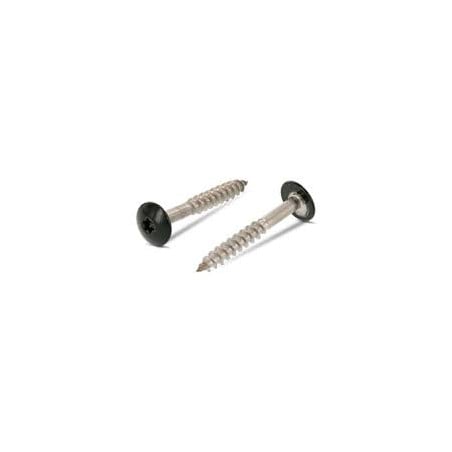 1 x Gevelschroef TORX T20 4.8X38 kopdiameter 12.3 RVS A2 RAL6009 dennengroen