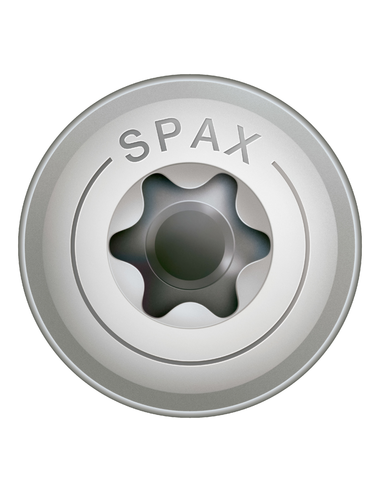 1 x SPAX Houtconstructieschroef schrijfkop RVS...