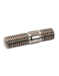 Tapeind uitlaatspruitstuk~1xdiameter RVS A2 M6X40 totale...