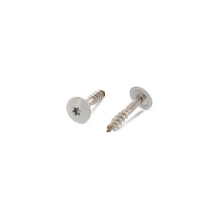 1 x Gevelschroef TORX T20 4.8X25 kopdiameter 12.3 RVS A2 RAL7038